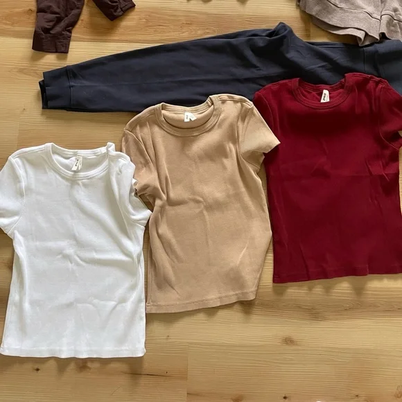 Pact Organic cotton 9 pc lot xs-small excelllent new - Picture 2 of 14